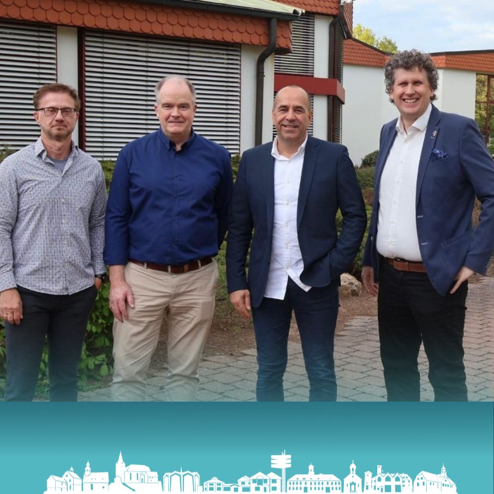 v.L.n.R. J�rgen Schubert, Johannes Heger, J�rg Drescher, Christoph Engel